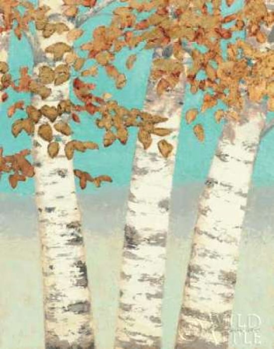 Posterazzi Golden Birches III Canvas Art - James Wiens (22 x 28)