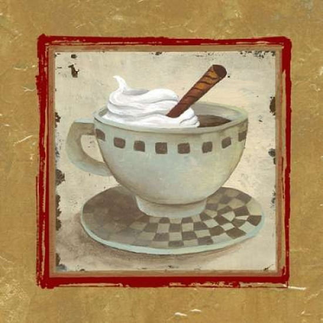Posterazzi Golden Coffee I Canvas Art - Elizabeth Medley (24 x 24)