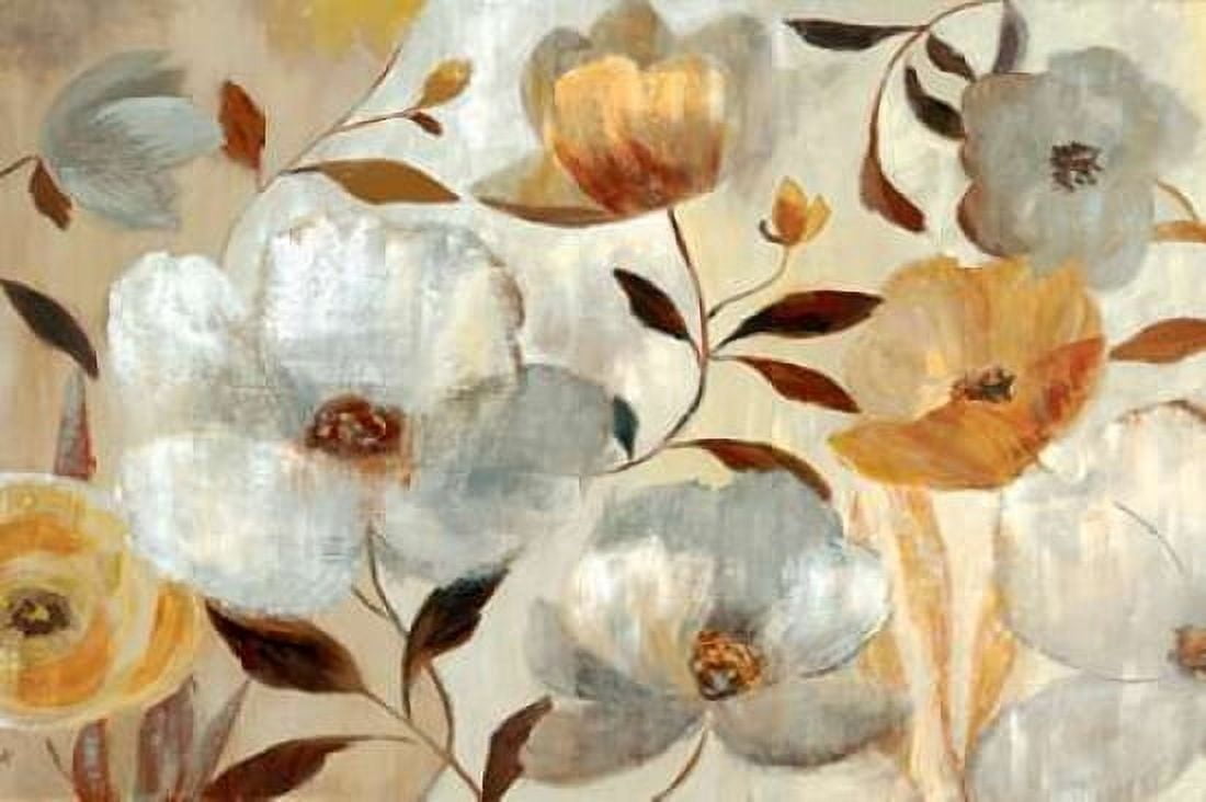 Posterazzi Golden Flower Canvas Art - Nan (24 x 36)