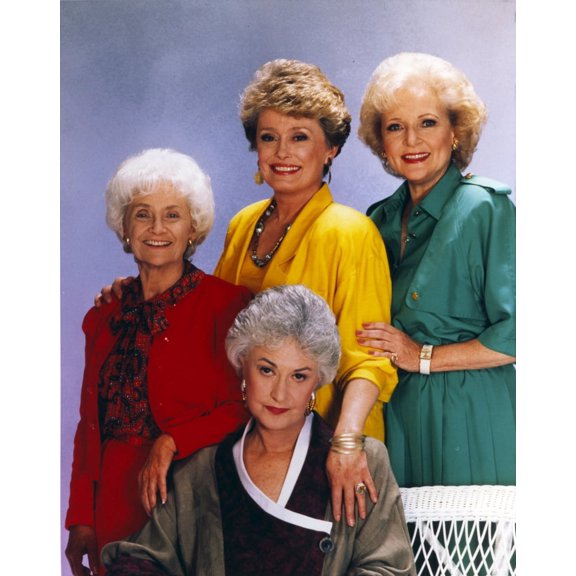 Golden Girls smiling Posed Group Portrait Photo Print - Item # VARCEL694991