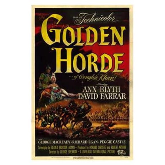 Posterazzi  Golden Horde Movie Poster - 11 x 17 in.