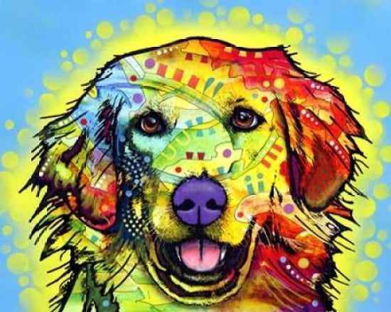 Posterazzi Golden Retriever Canvas Art - Dean Russo (24 x 30)