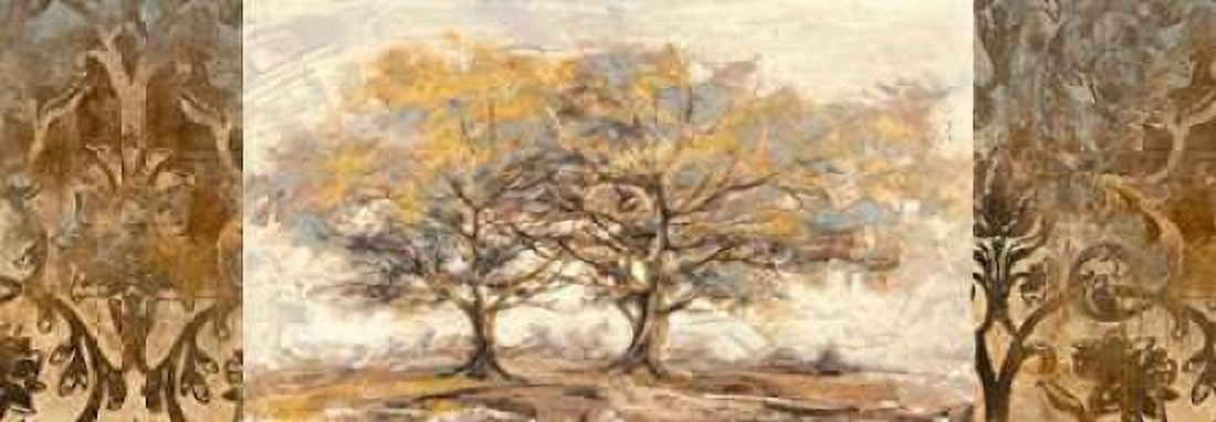 Posterazzi Golden trees Canvas Art - Lucas (24 x 48)