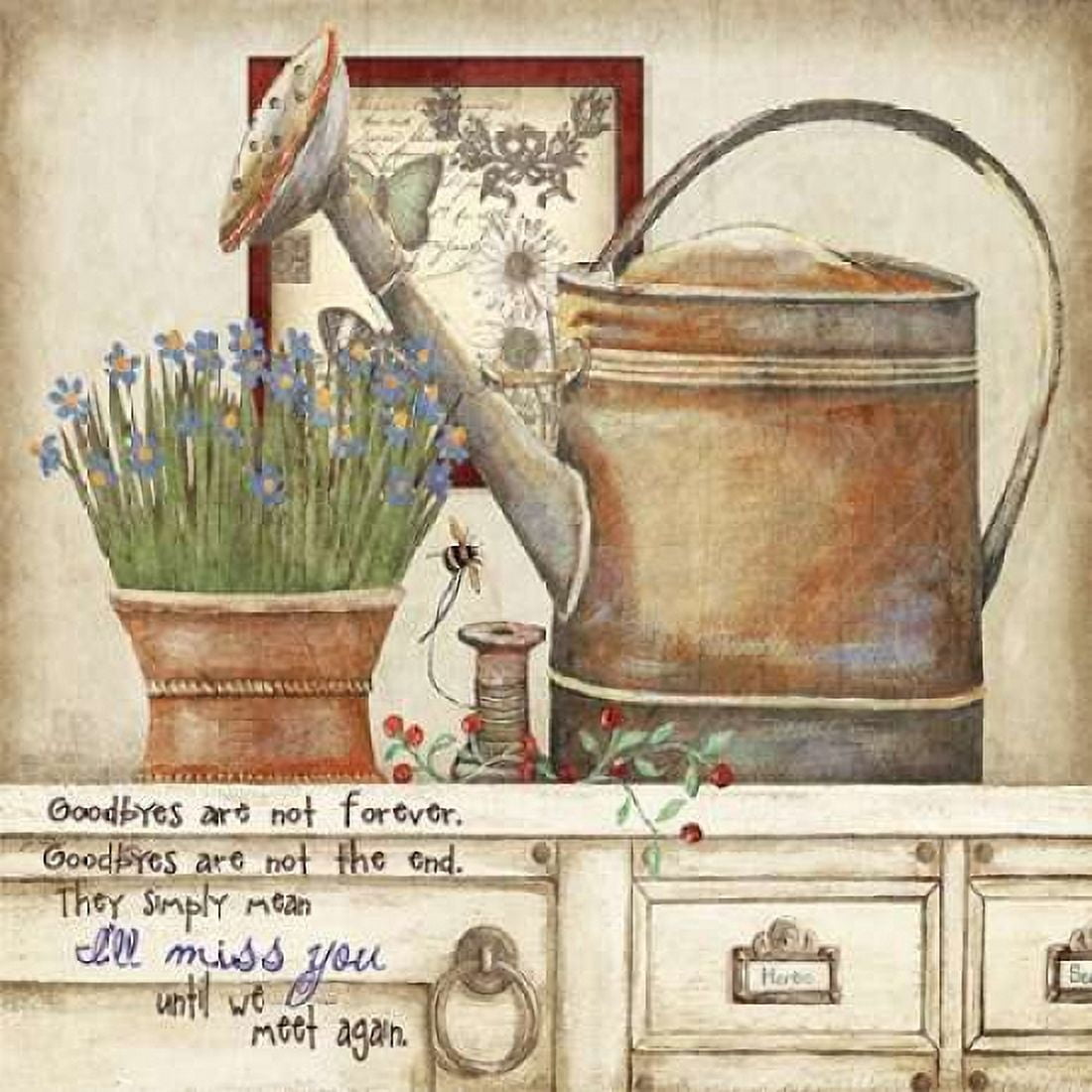 Posterazzi Goodbyes Canvas Art - Jo Moulton (24 x 24)