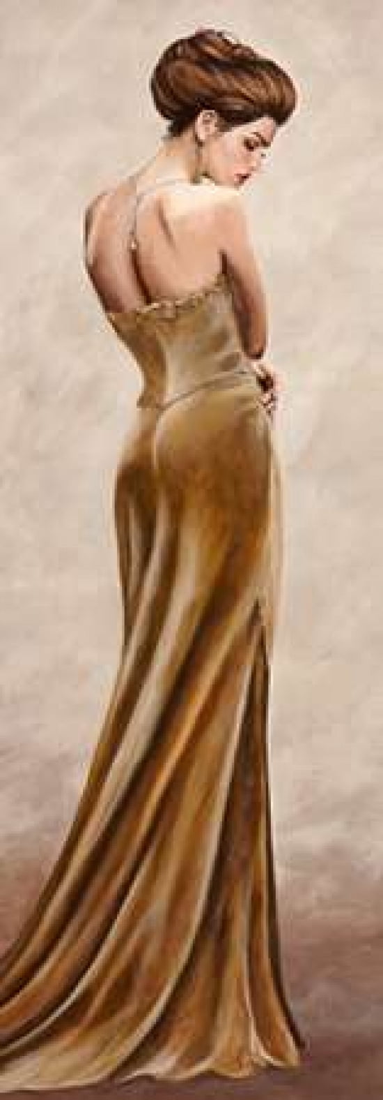 Posterazzi Grand Soiree III Canvas Art - Sonya Duval (24 x 48)