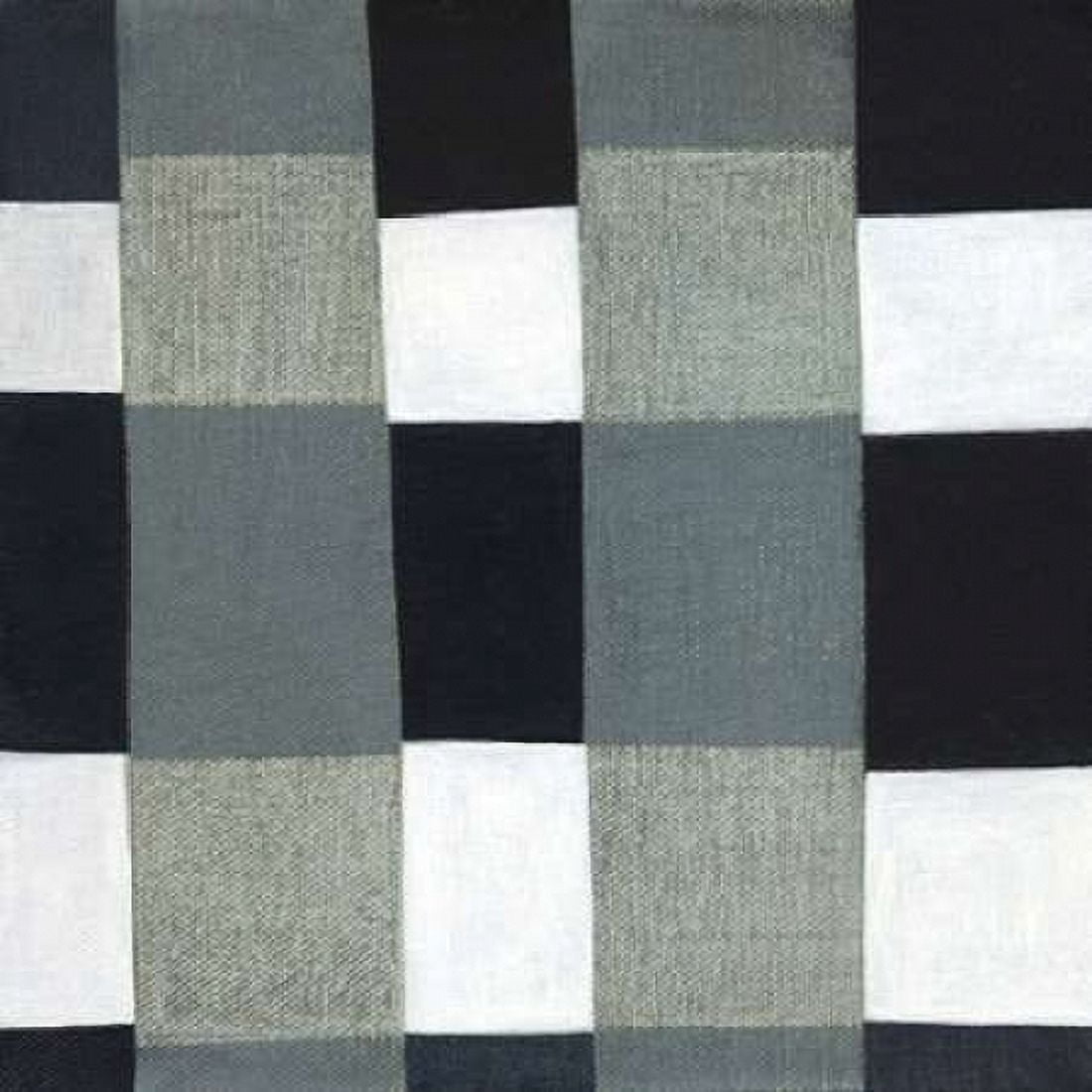 Posterazzi Gray Plaid 1 Canvas Art - Laura Nugent (24 x 24)