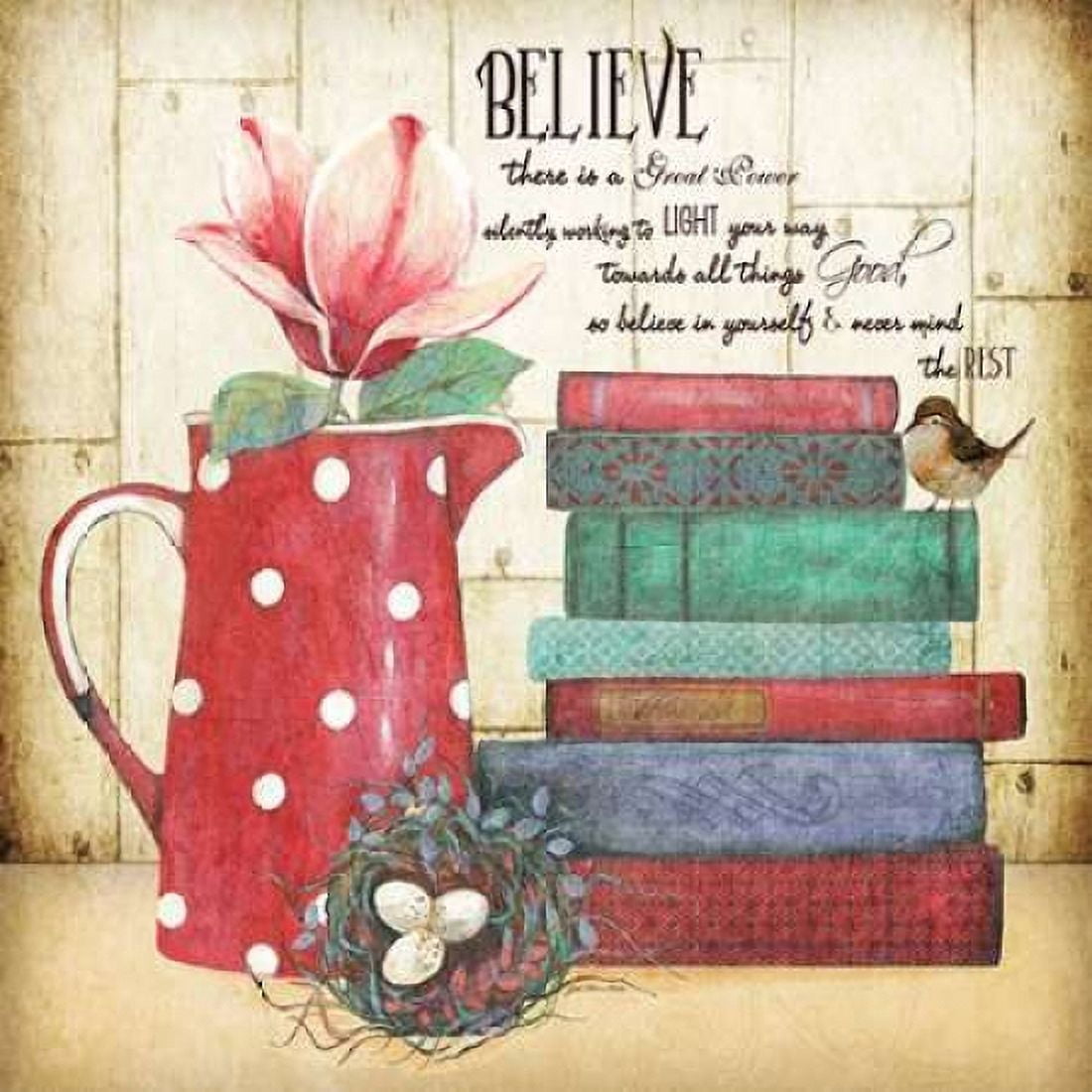 Posterazzi Great Power Canvas Art - Jo Moulton (24 x 24)