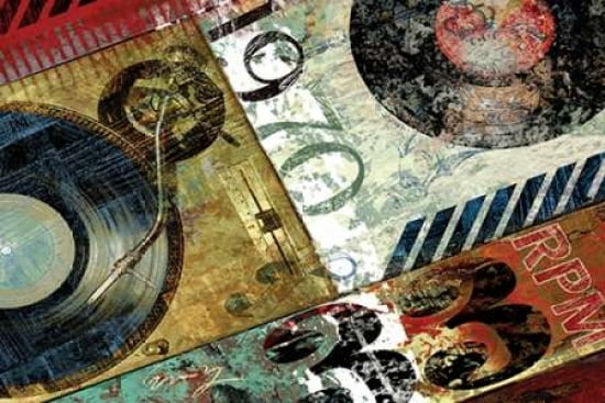 Posterazzi HITS TOWN 1970 Canvas Art - Eric Yang (24 x 36)