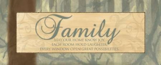Posterazzi HOME OF JOY Canvas Art - Piper Ballantyne (10 x 20)
