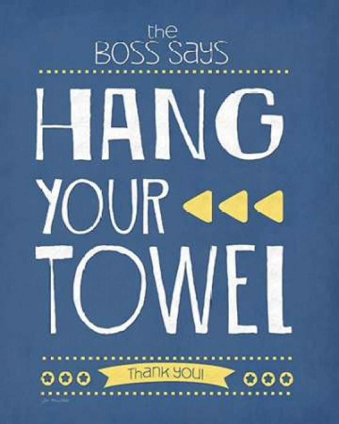 Posterazzi Hang Your Towel Canvas Art - Jo Moulton (24 x 30)