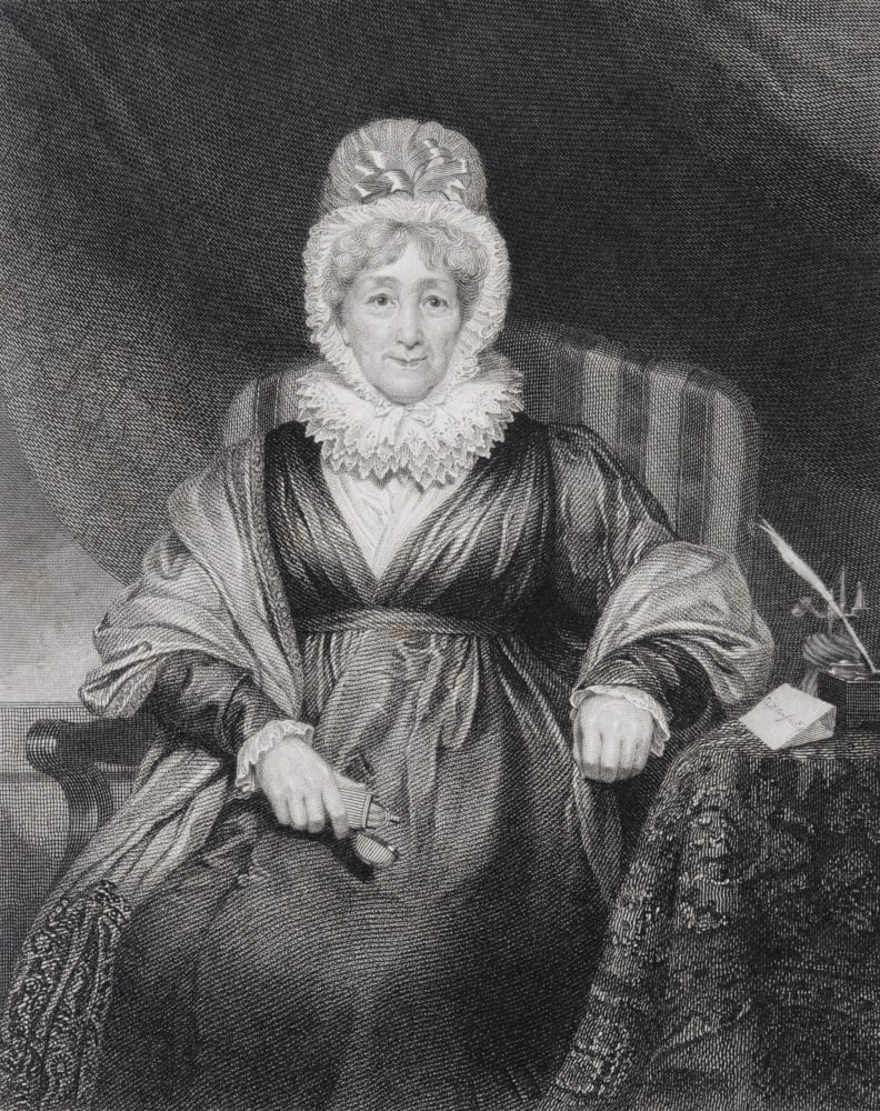 Posterazzi Hannah More 1745 To 1833 English Religious Writer And Philanthropist Canvas Art - Ken Welsh  Design Pics (24 x 32)