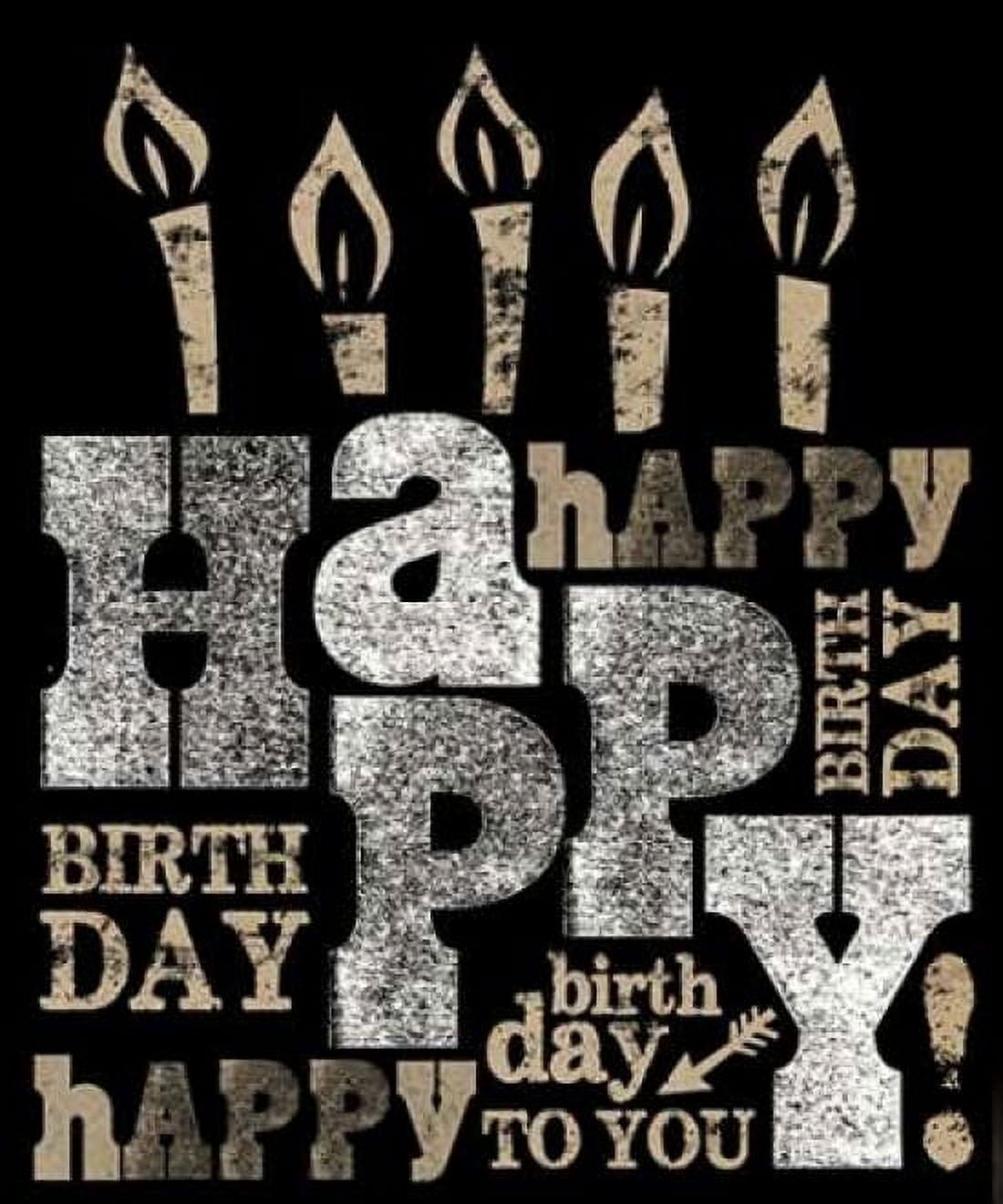 Posterazzi Happy Birthday Canvas Art - Longfellow Designs (20 x 24)