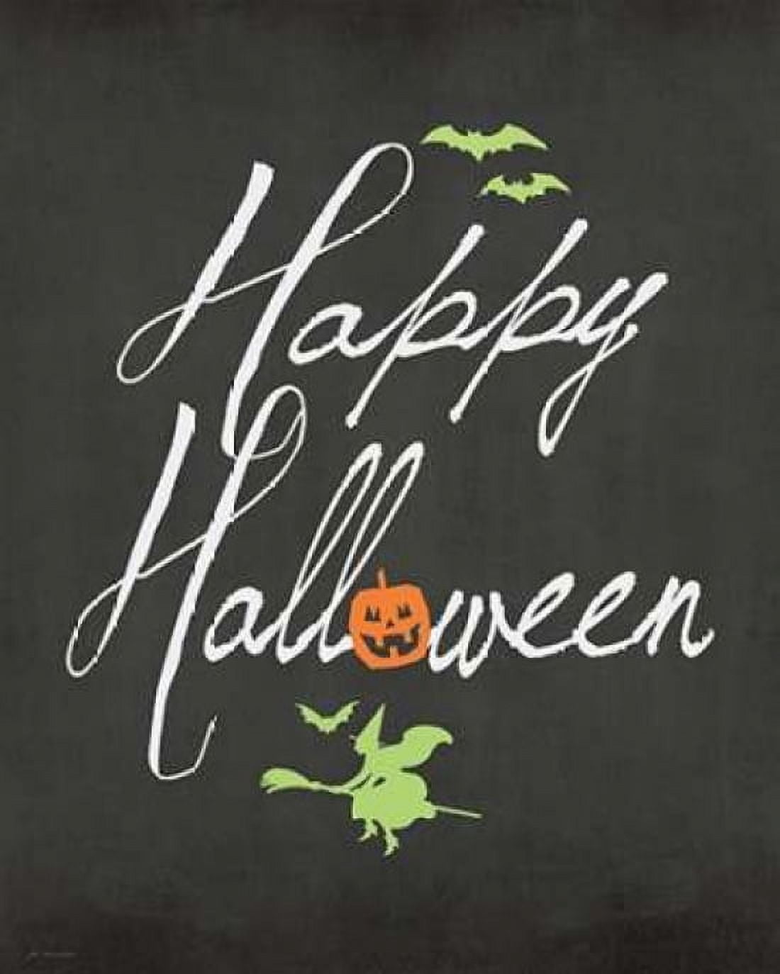 Posterazzi Happy Halloween Canvas Art - Jo Moulton (24 x 30)