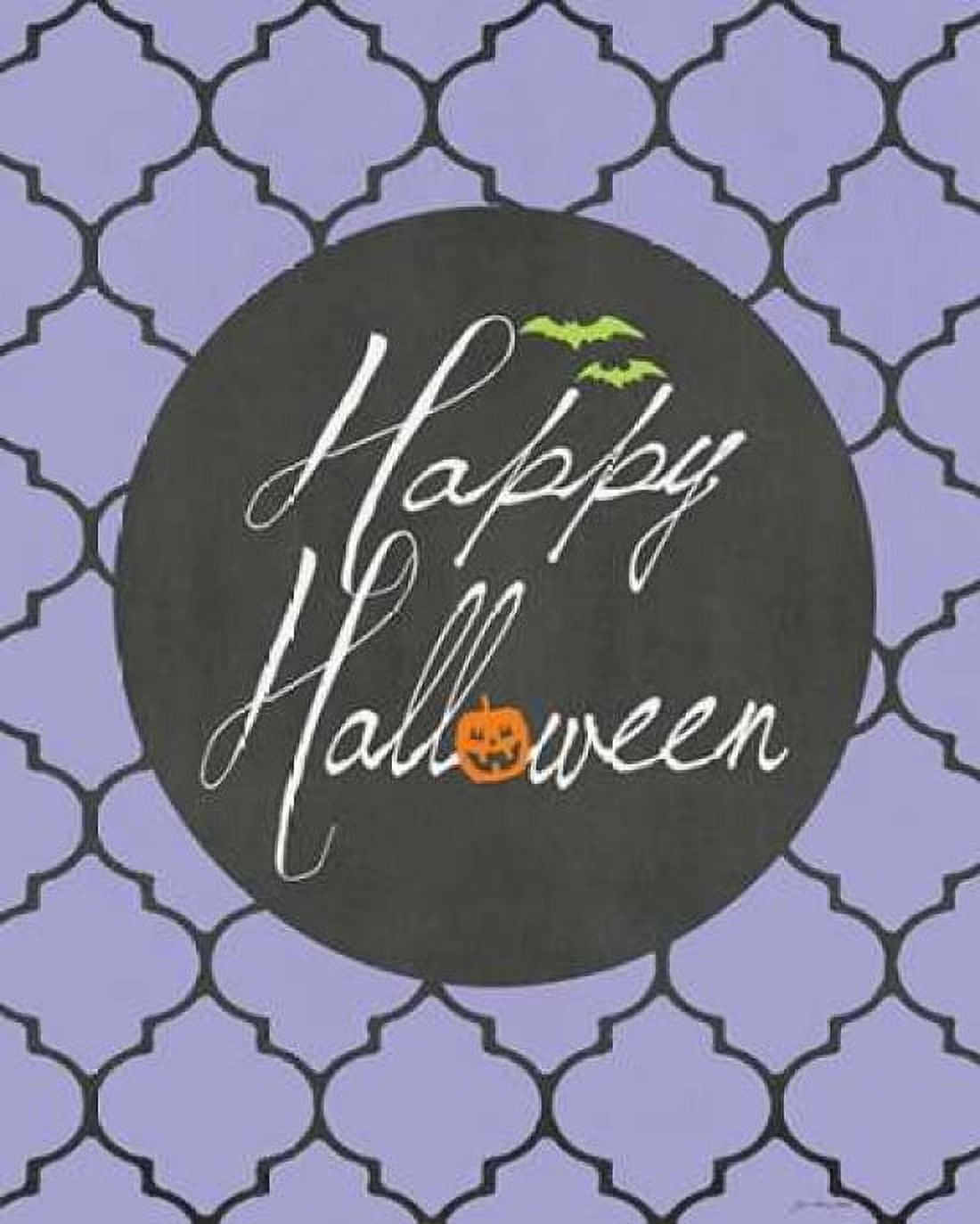Posterazzi Happy Halloween Canvas Art - Jo Moulton (24 x 30)