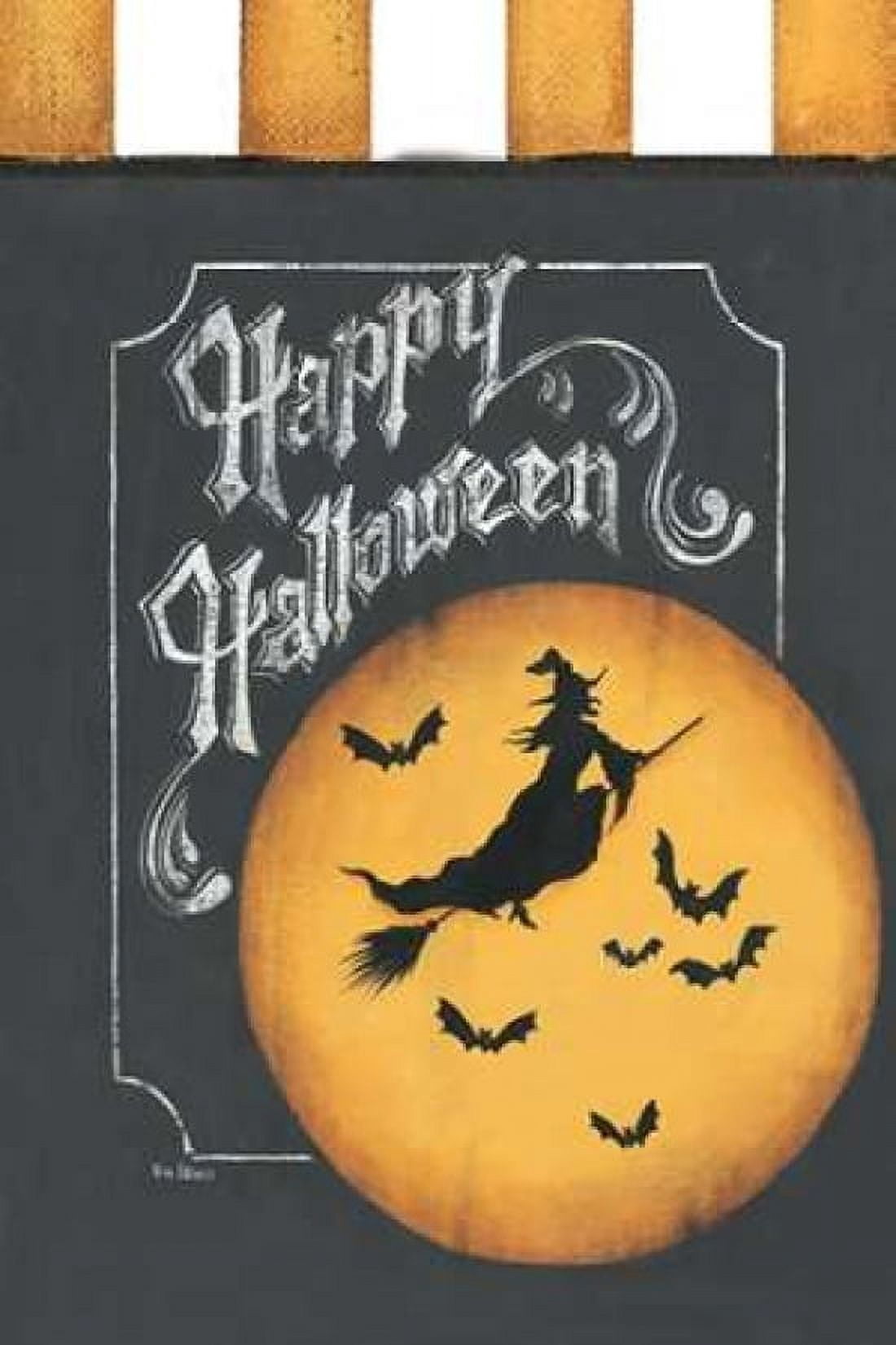 Posterazzi Happy Halloween Flag Canvas Art - Kim Lewis (24 x 36)