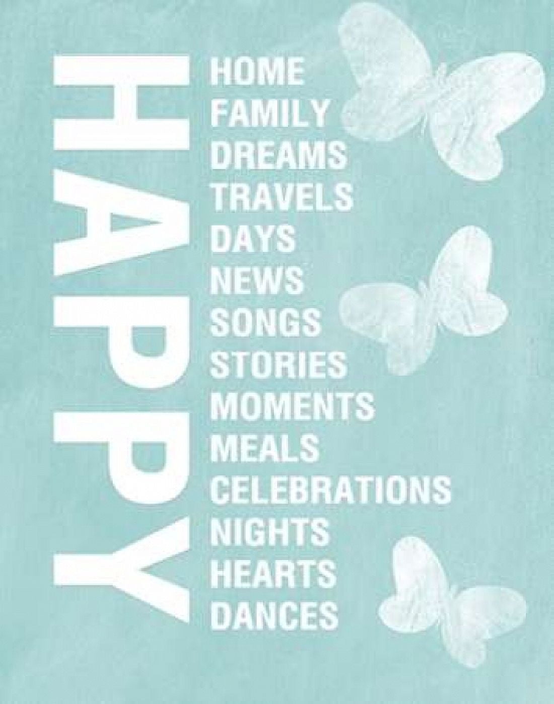 Posterazzi Happy Things Canvas Art - Linda Woods (22 x 28)