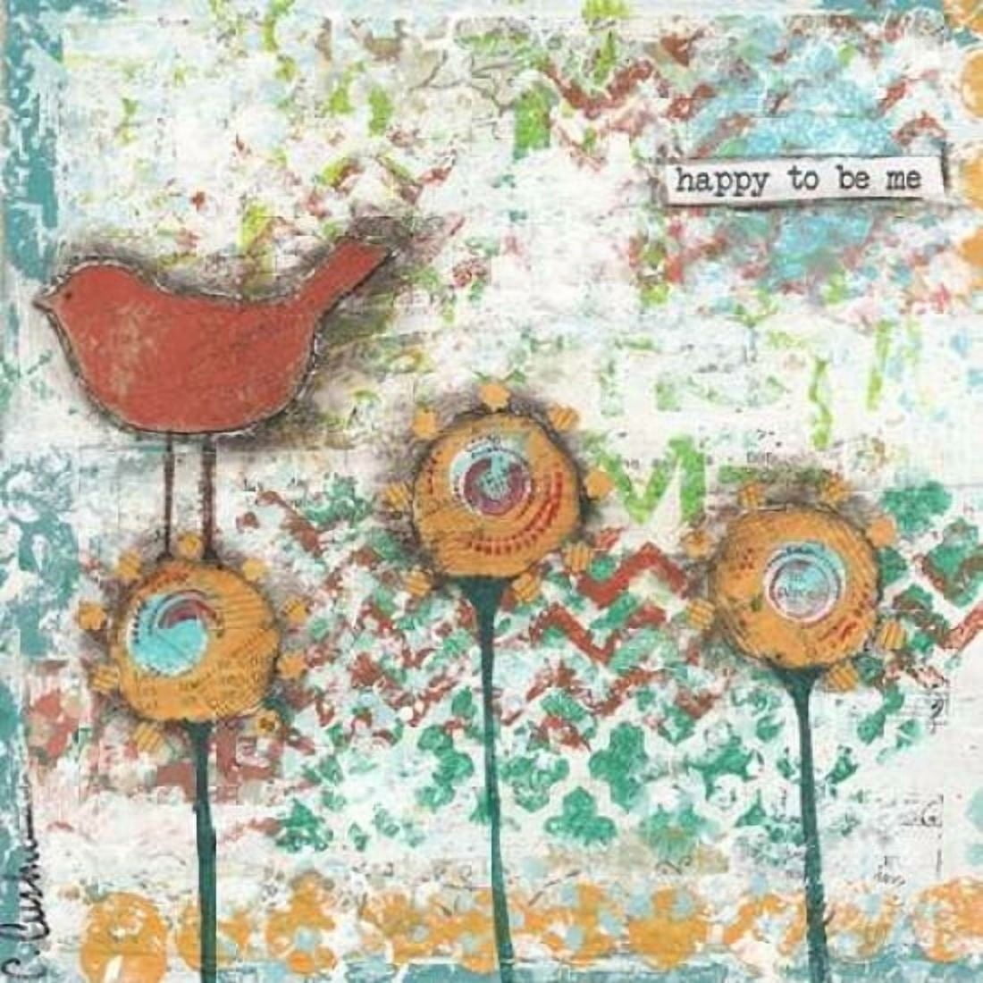 Posterazzi Happy to be Me Canvas Art - Cassandra Cushman (24 x 24)