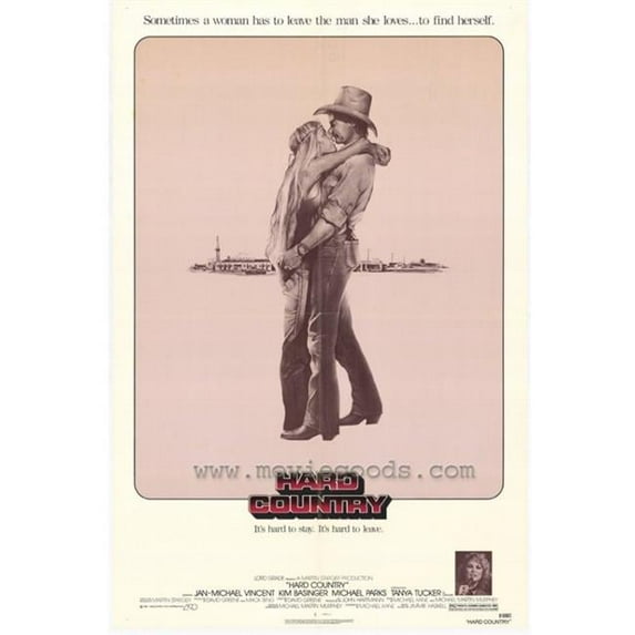 Posterazzi Hard Country Movie Poster - 27 x 40 in.
