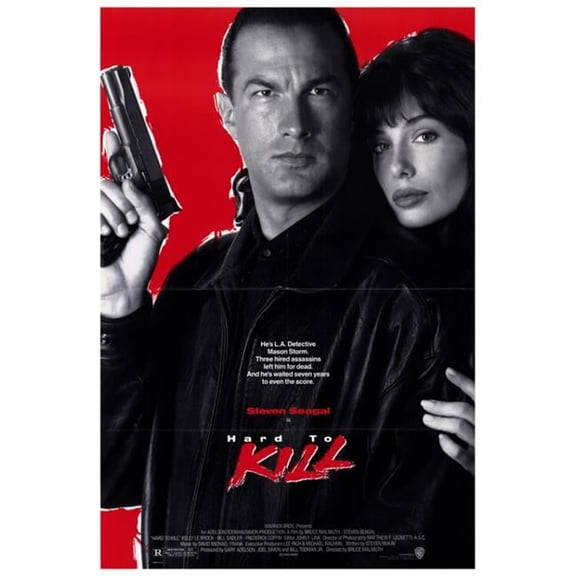 Posterazzi  Hard to Kill Movie Poster - 27 x 40 in.