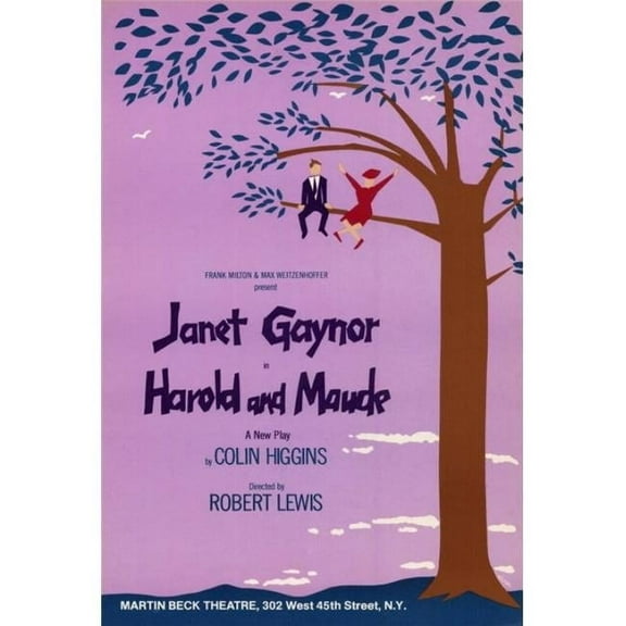 Posterazzi  Harold & Maude Broadway Movie Poster - 27 x 40 in.