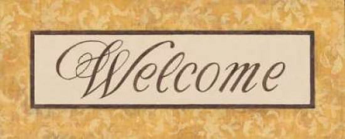 Posterazzi Harvest Damask I Canvas Art - Jillian Jeffrey (24 x 48)