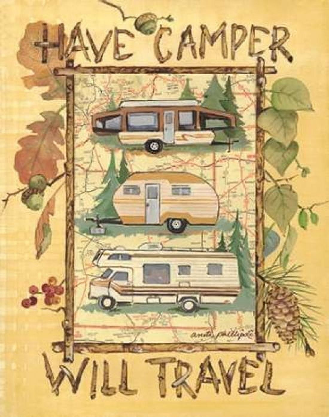 Posterazzi Have Camper Canvas Art - Anita Phillips (22 x 28)