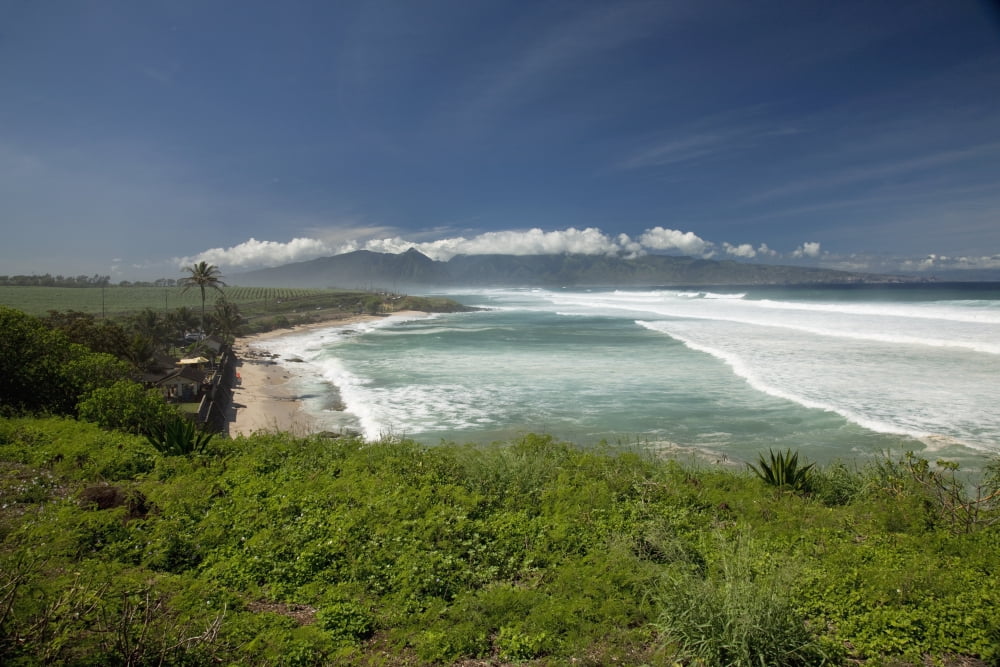 Posterazzi Hawaii Maui A coastal view of Hookipa Beach Canvas Art - Jenna Szerlag Design Pics (36 x 24)