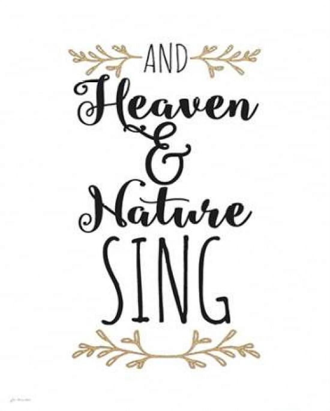 Posterazzi Heaven & Nature Sing Canvas Art - Jo Moulton (24 x 30)