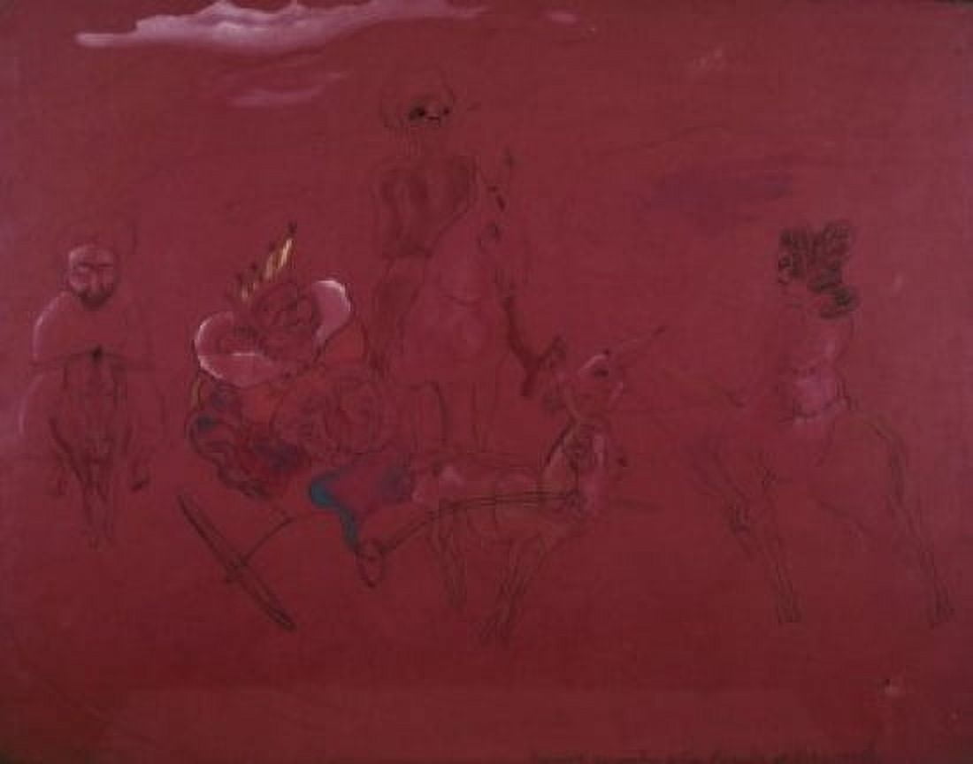 Posterazzi Herod & Salome Jules Pascin (1885-1930 French) Watercolor Corcoran Gallery of Art Washington DC USA Canvas Art - Jules Pascin (24 x 36)