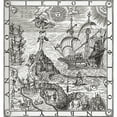 thumbnail image 1 of Posterazzi A Hieroglyphic of Britain, After The Frontispiece to John Dees Arte of Navigation, 1577 From The Book Short History of The English People by J.R. Green Published London 1893, 1 of 3
