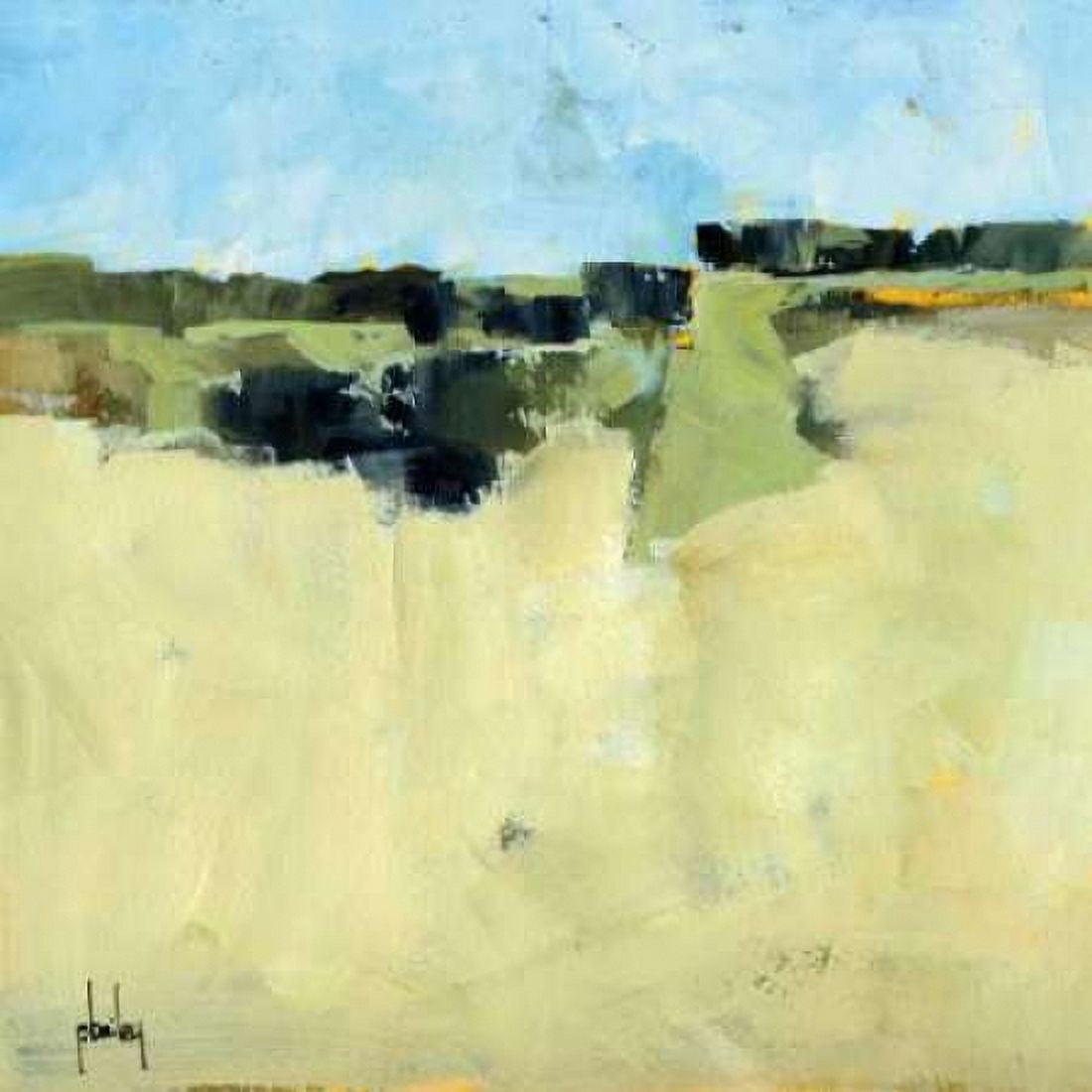 Posterazzi High Green Canvas Art - Paul Bailey (24 x 24)