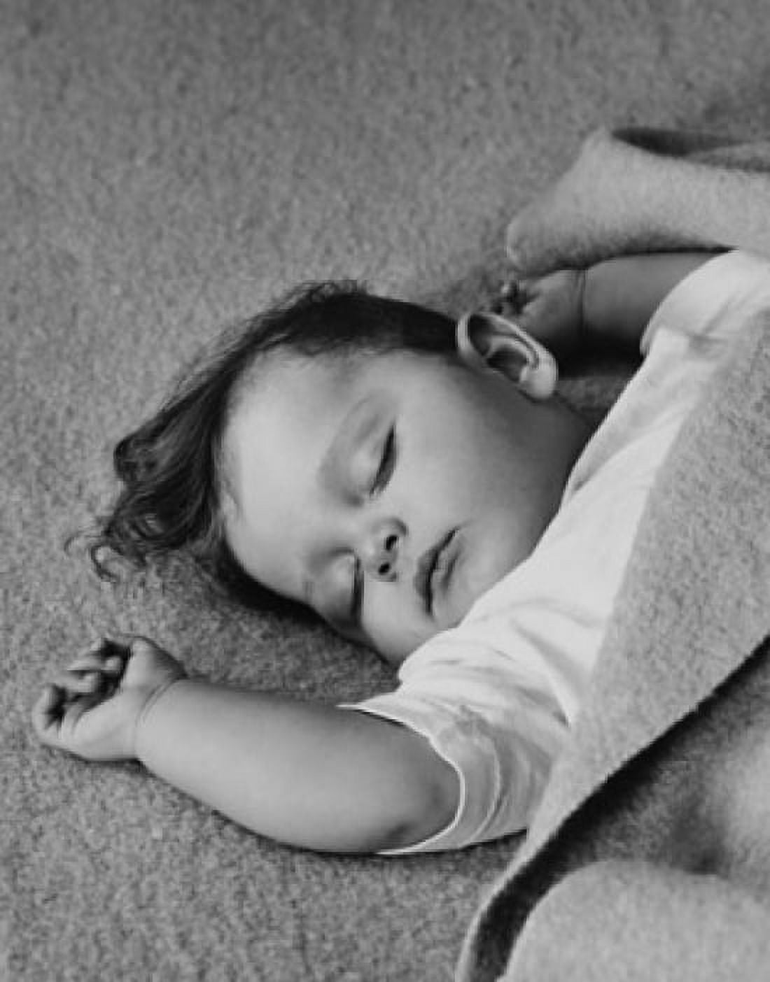 Posterazzi High angle view of a baby sleeping Canvas Art -  (24 x 36)