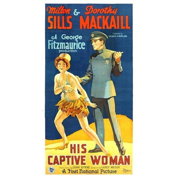 Posterazzi  His Captive Woman Movie Poster - 11 x 17 in.