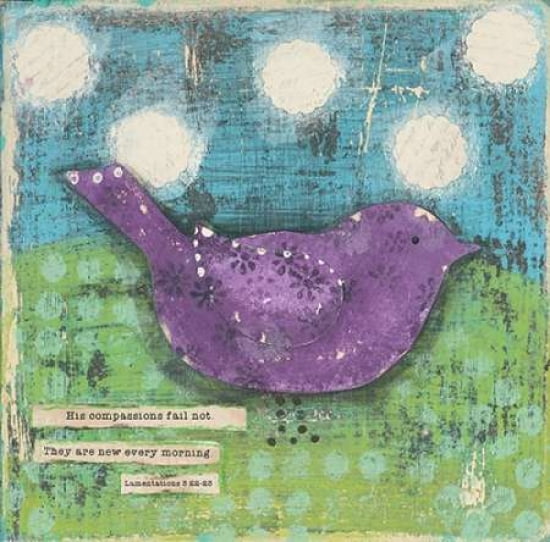 Posterazzi His Compassions Fail Canvas Art - Cassandra Cushman (24 x 24)