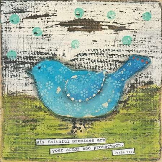 Posterazzi His Faithful Promises Canvas Art - Cassandra Cushman (24 x 24)
