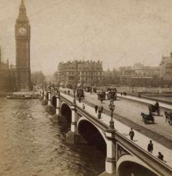 Posterazzi Historical London Canvas Art - Cristin Atria (24 x 24)