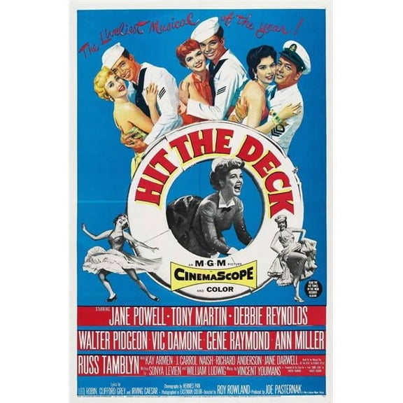 Posterazzi Hit the Deck Movie Poster - 27 x 40 in.