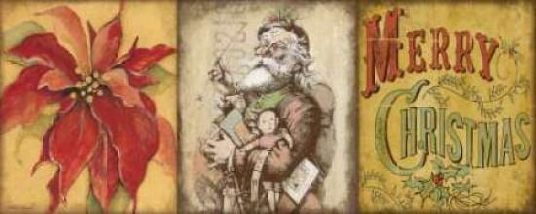 Posterazzi Holiday 3 Patch I Canvas Art - Stephanie Marrott (24 x 48)
