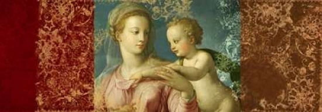 Posterazzi Holy Virgin-after Bronzino Canvas Art - Simon Roux (10 x 20)