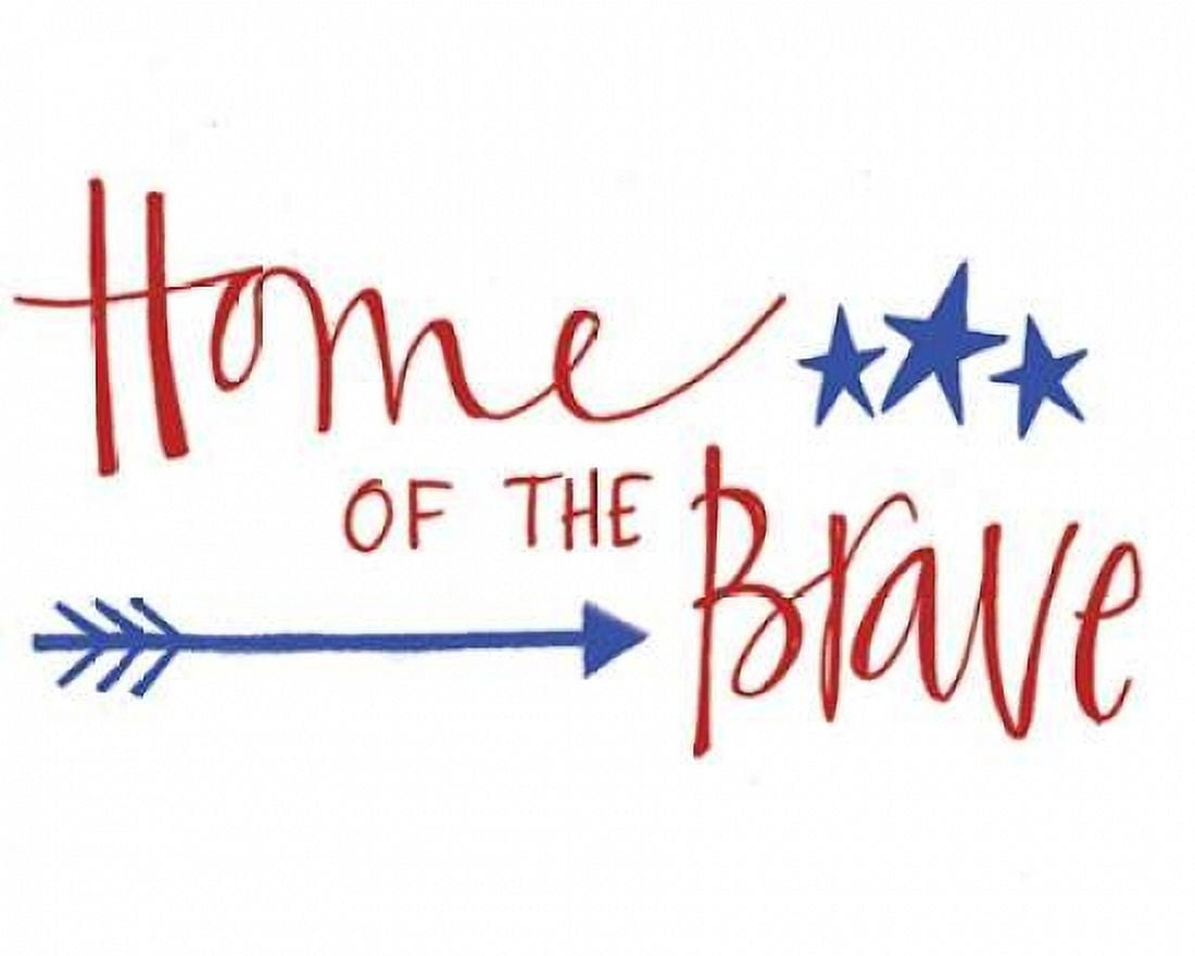 Posterazzi Home of the Brave Canvas Art - Katie Doucette (24 x 30)