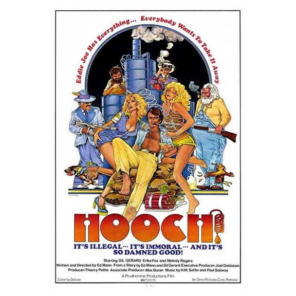 Posterazzi Hooch Movie Poster - 27 x 40 in.