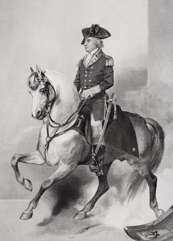 Posterazzi Horatio Gates 1728 - 1806 English-Born American General From Painting By Alonzo Chappel Canvas Art - Ken Welsh Design Pics (24 x 34)