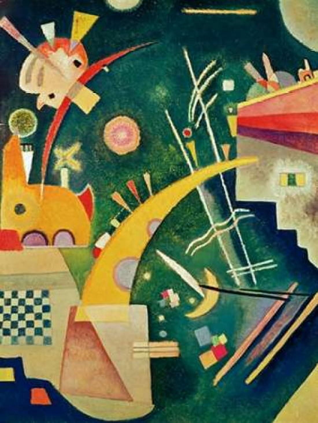 Posterazzi Hornform Canvas Art - Wassily Kandinsky (22 x 28)