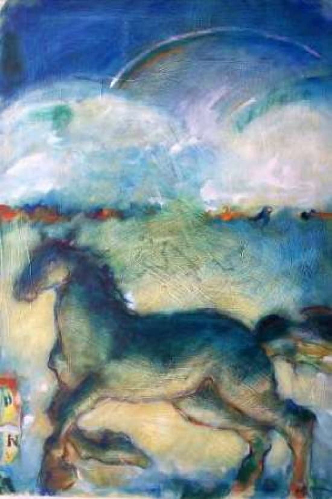 Posterazzi Horse in the Clouds Canvas Art - Kate Hoffman (24 x 36)