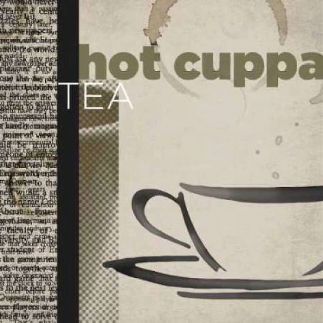Posterazzi Hot Cuppa Tea Canvas Art - Tandi Venter (24 x 24)