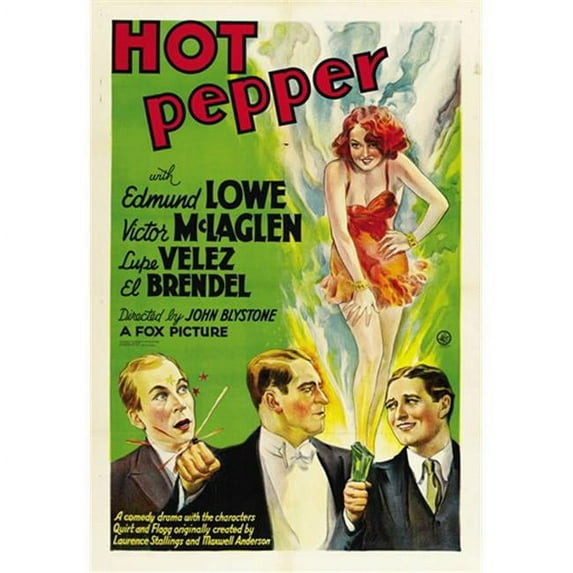 Posterazzi Hot Pepper Movie Poster - 11 x 17 in.