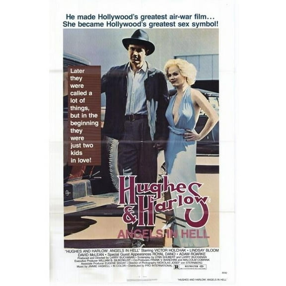 Posterazzi Hughes & Harlow-Angels in Hell Movie Poster - 27 x 40 in.
