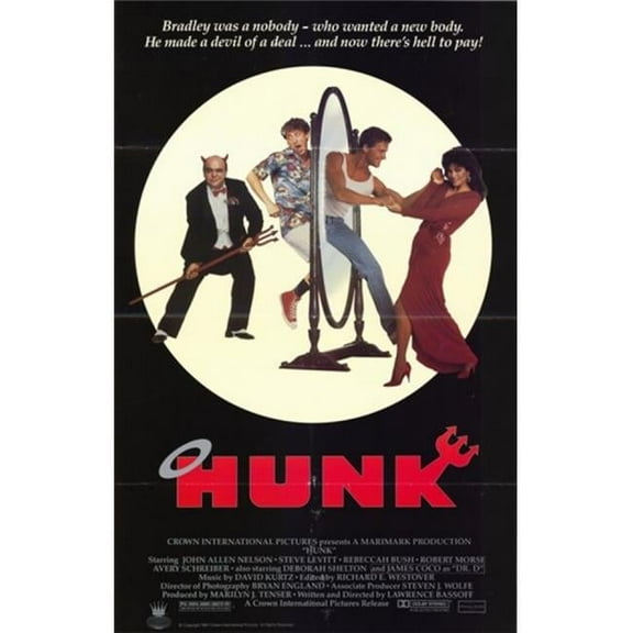 Posterazzi  Hunk Movie Poster - 11 x 17 in.