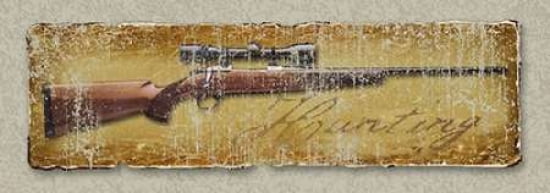 Posterazzi Hunting Rifle Canvas Art - Jim Baldwin (12 x 36)