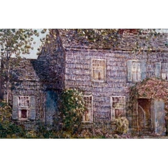 Posterazzi  Hutchison House Easthampton Long Island 1919 Frederick Childe Hassam 1859-1935 American Poster Print - 18 x 24 in.